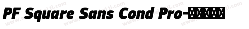 PF Square Sans Cond Pro字体转换